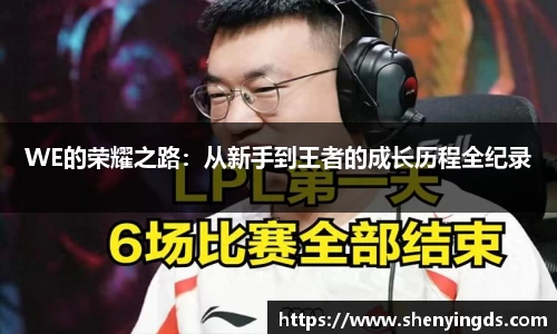 WE的荣耀之路：从新手到王者的成长历程全纪录